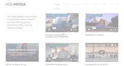 Desktop Screenshot of houmedia.dk
